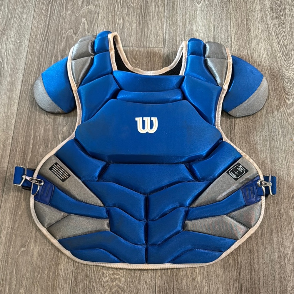 Wilson catcher’s gear chest protector